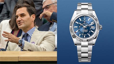 roger federer rolex watch|roger federer rolex wimbledon.